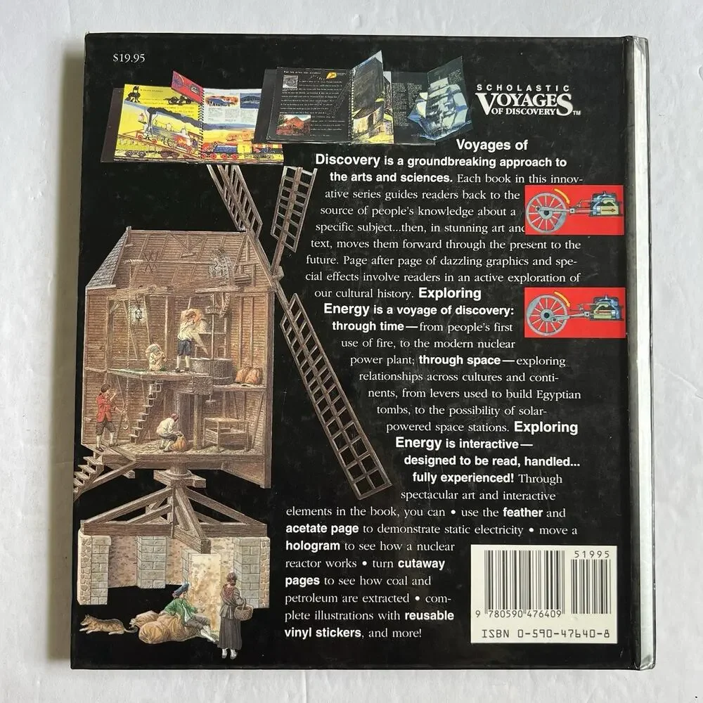 Exploring Energy Scholastic Voyages of Discovery Hardcover Spiral Bound